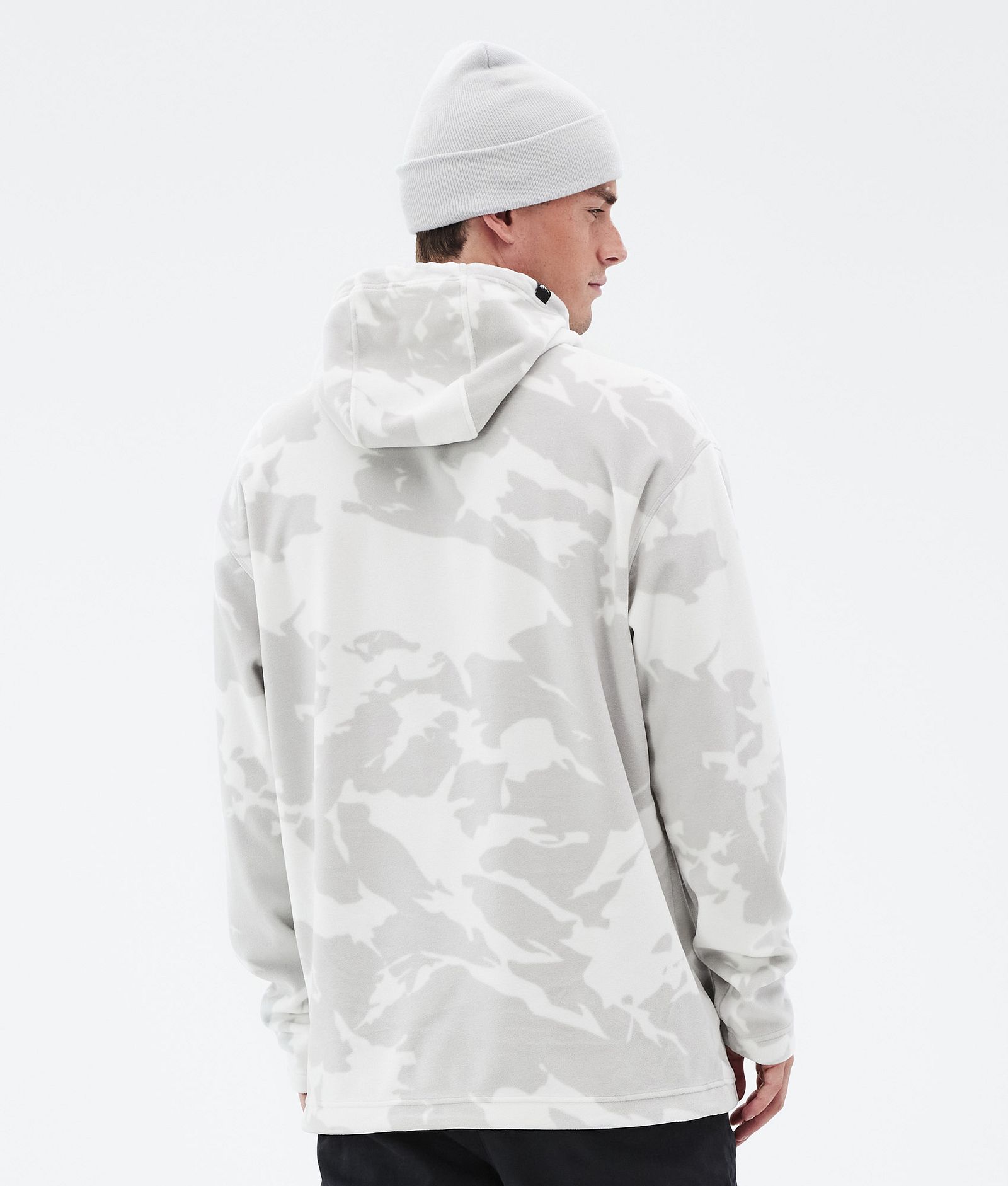 Cozy II Fleece-hoodie Herre Grey Camo Renewed, Billede 6 af 7