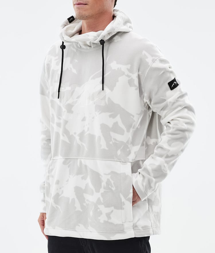 Cozy II Fleece-hoodie Herre Grey Camo Renewed, Billede 7 af 7