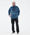 Pile Fleece Trui Heren Blue Steel, Afbeelding 3 van 7