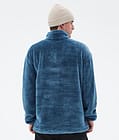 Pile Fleece Sweater Men Blue Steel, Image 6 of 7