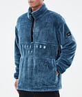 Pile Fleece Trui Heren Blue Steel, Afbeelding 7 van 7