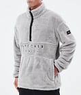 Pile Fleece Sweater Men Light Grey, Image 7 of 7