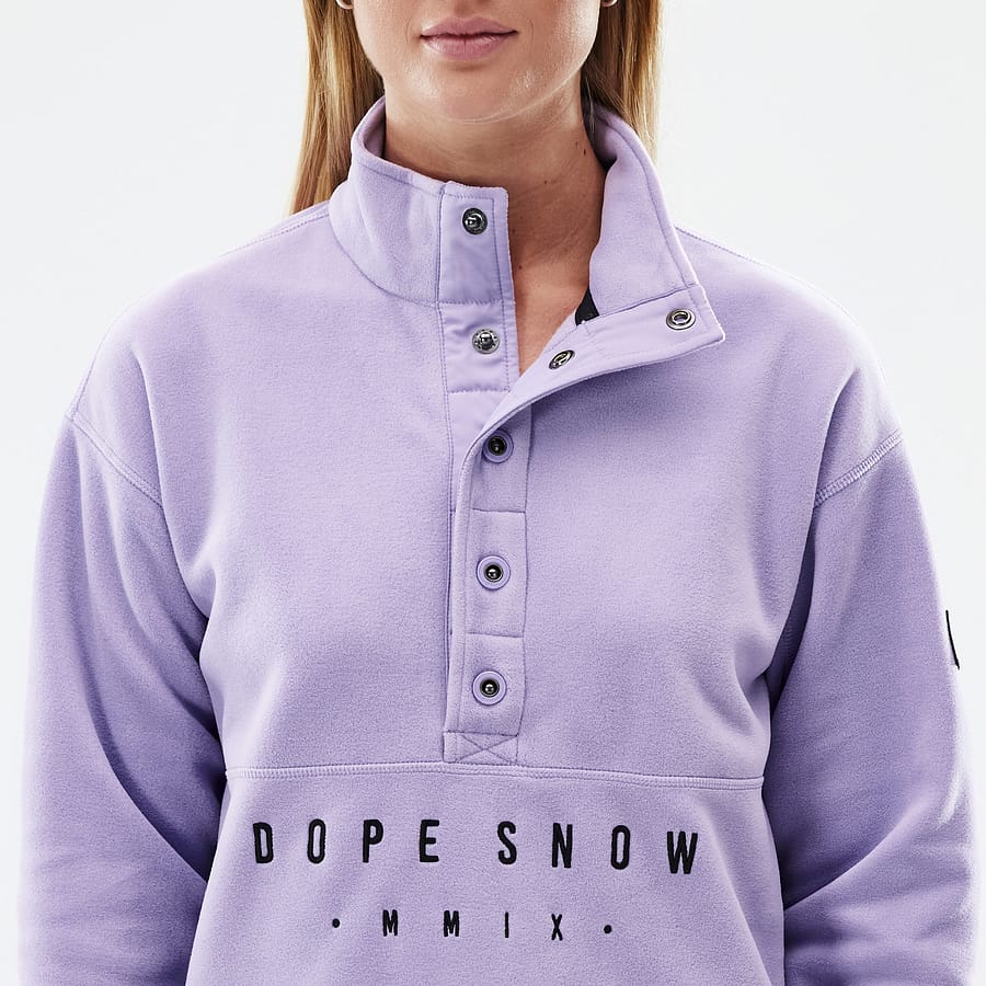 Dope Comfy W Fleece Sweater Women Faded Violet