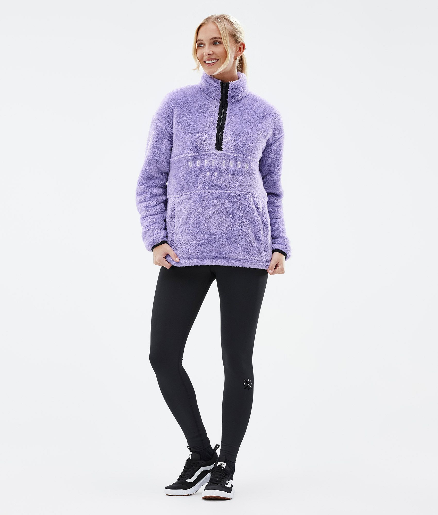 Dope Pile W Women's Fleece Sweater Faded Violet