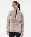 Pile W Fleece Sweater Women Sand