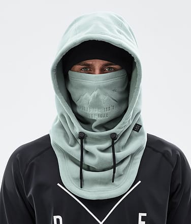 Cozy Hood II Ansiktsmasker Faded Green