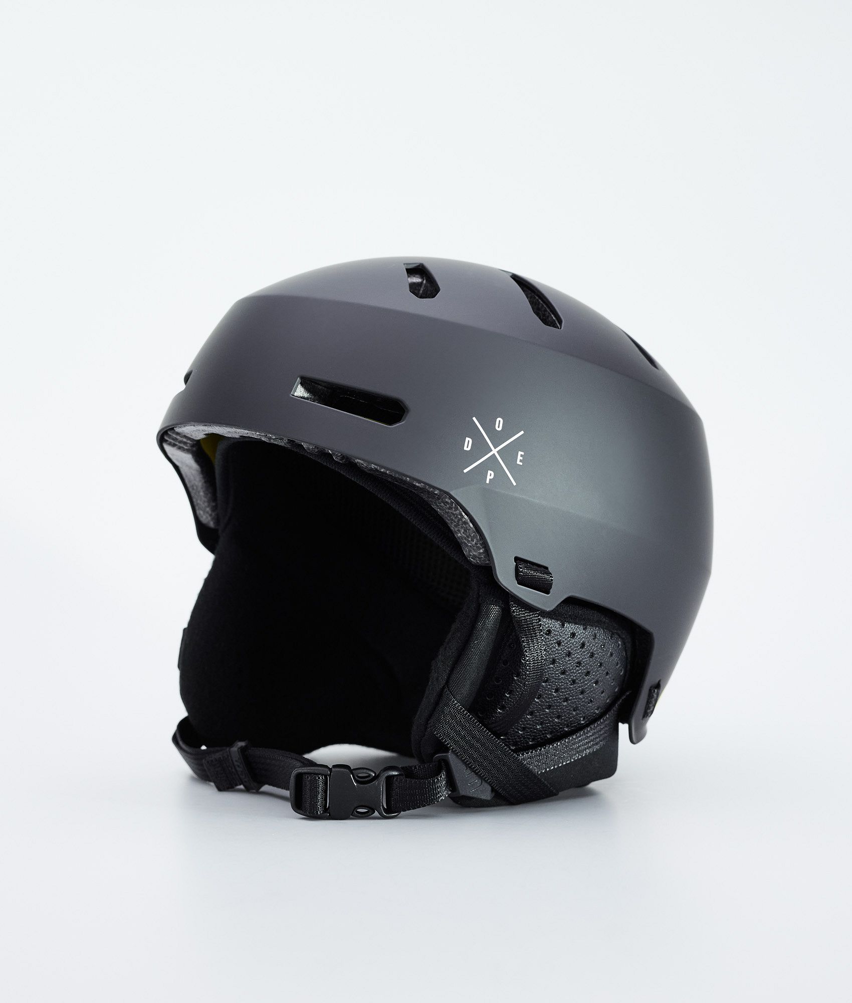 Dope Macon 2.0 MIPS Ski Helmet Men X-Up Matte Black w/ Black