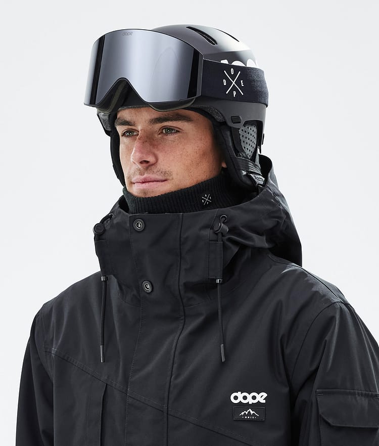 Macon 2.0 スキーヘルメット Classic Matte Black w/ Black, 画像7 / 8