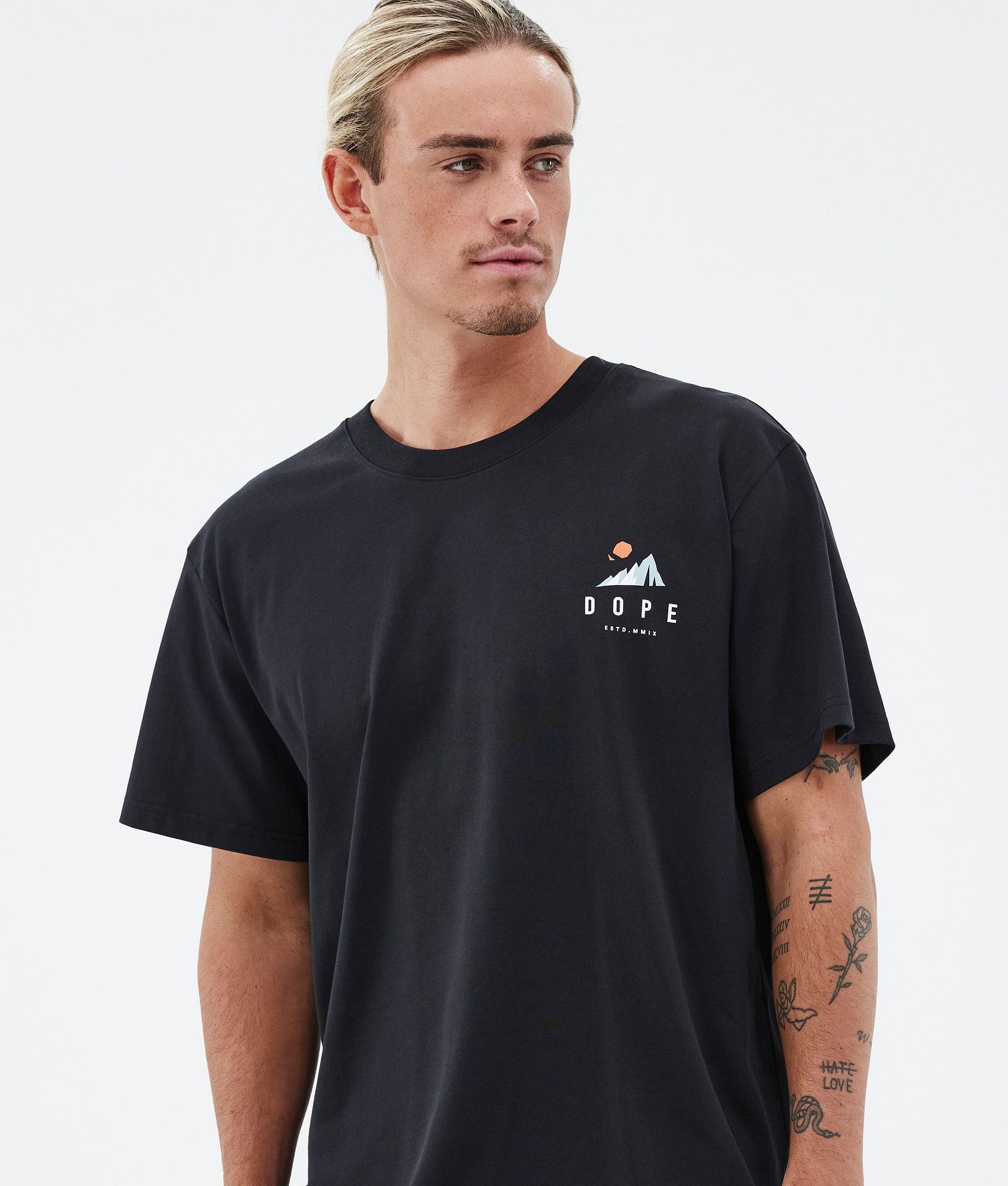 T shirt heren cheap zwart