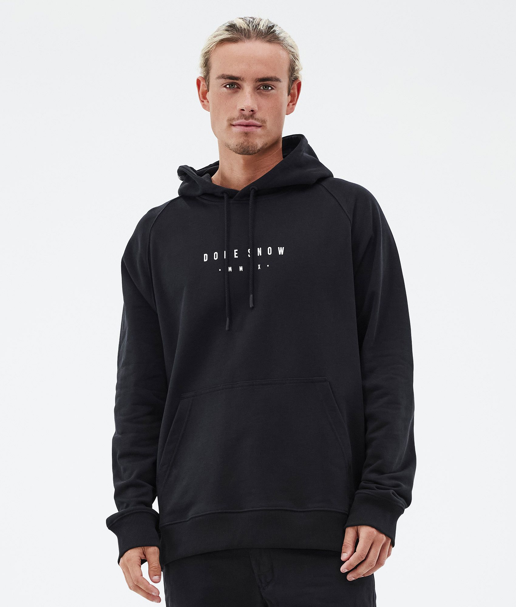 Dope Common Hoodie Men Silhouette Black Dopesnow UK