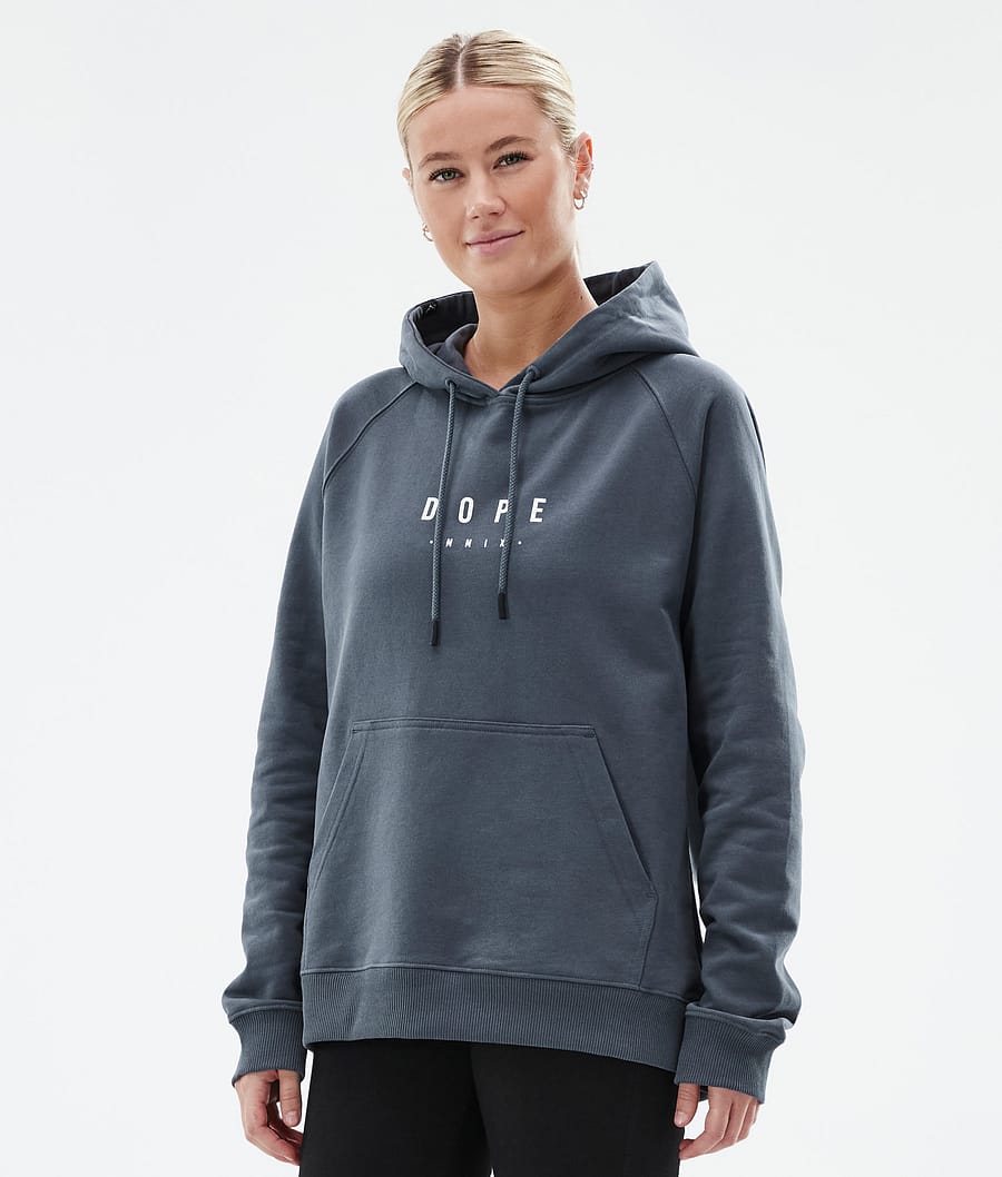 Dope Common W Hoodie Women Aphex Metal Blue | Dopesnow.com