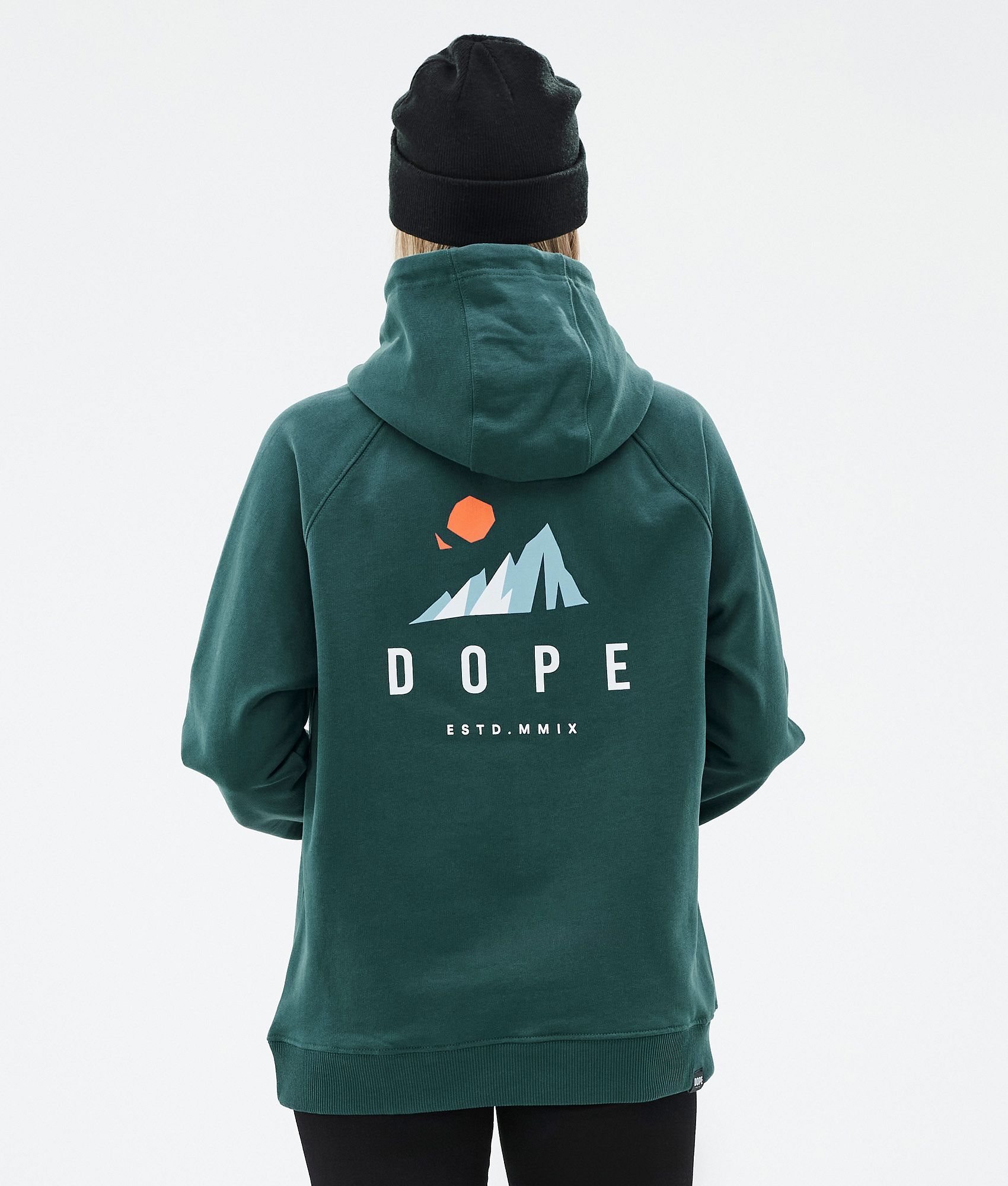 Dope Common W Sweat capuche Femme Ice Bottle Green Vert