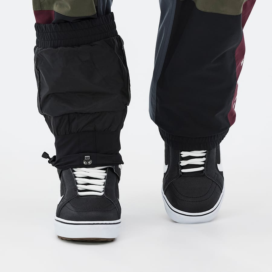 Dope Ollie Pantalon Polaire Homme Black/Gold