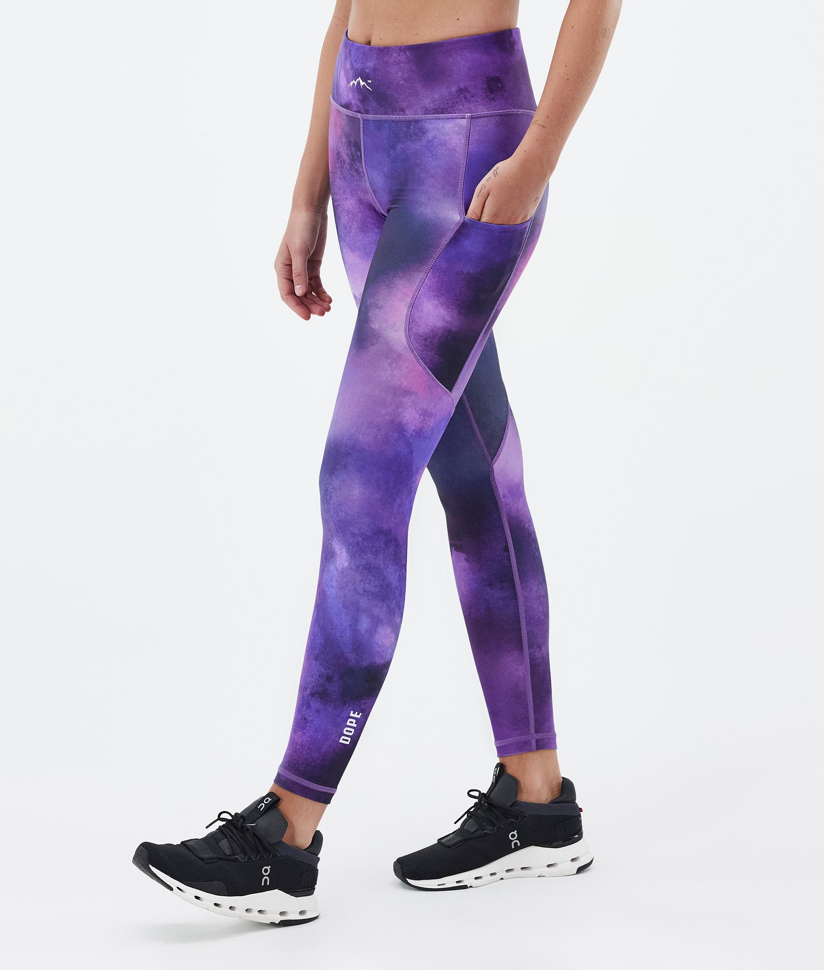 Dope Lofty Tech Leggings Femme Dusk Violet Dopesnow FR