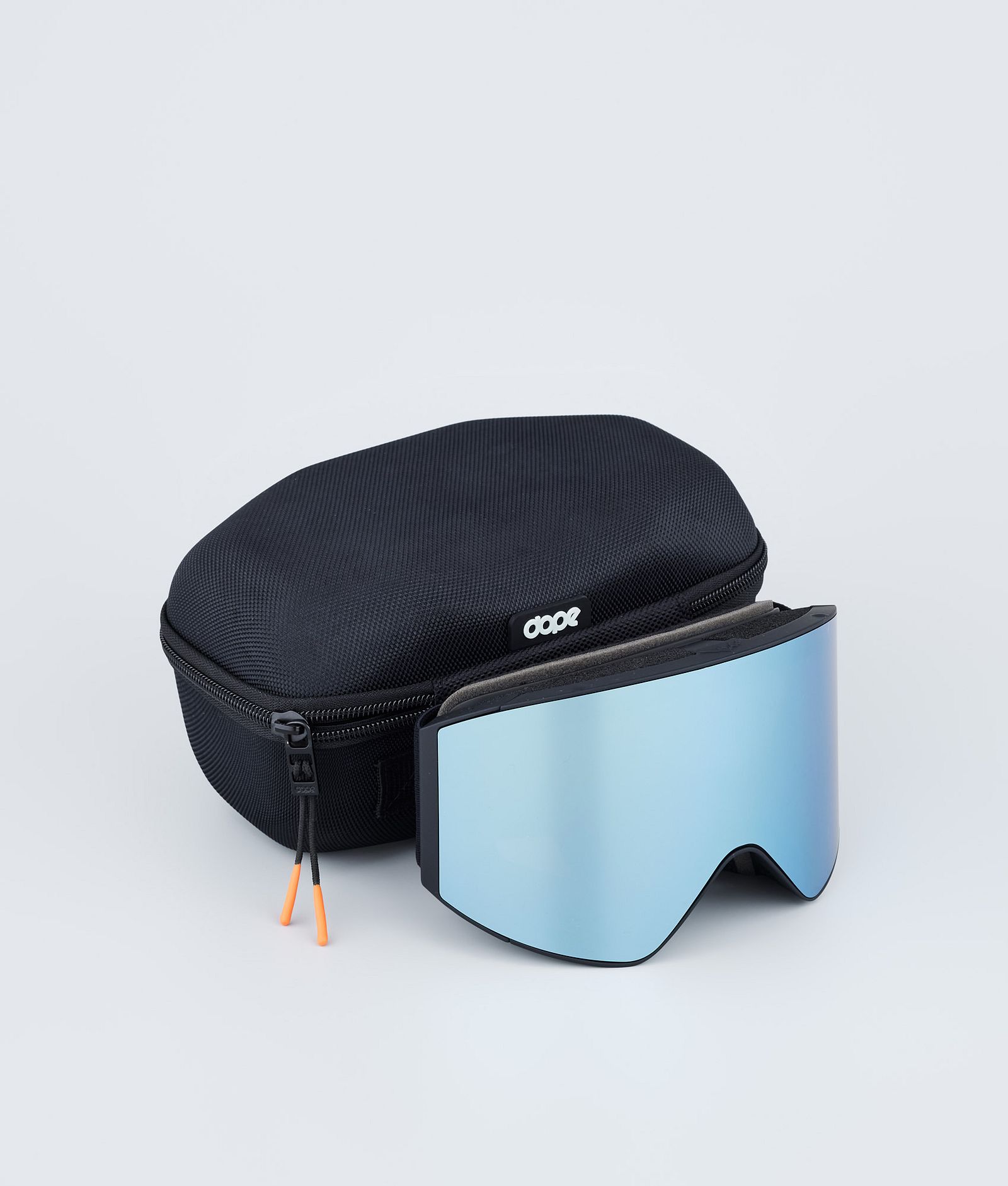 Sight Ski Goggles Dope Snow Black W/Black Blue Mirror, Image 4 of 5
