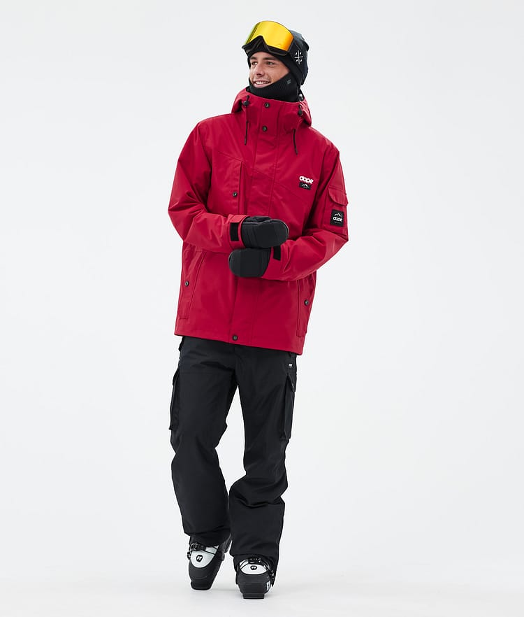 Adept Veste de Ski Homme Deep Red, Image 2 sur 9