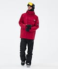 Adept Kurtka Snowboardowa Mężczyźni Deep Red, Zdjęcie 2 z 9