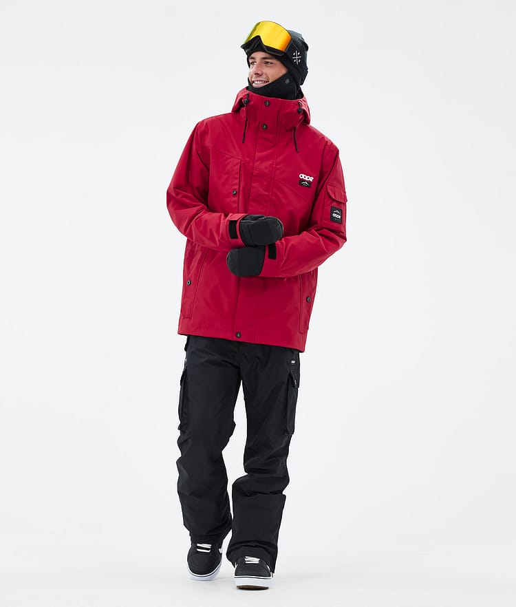 Adept Snowboardjacke Herren Deep Red Renewed, Bild 2 von 9