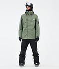 Adept Snowboardjacka Herr Moss Green, Bild 2 av 9