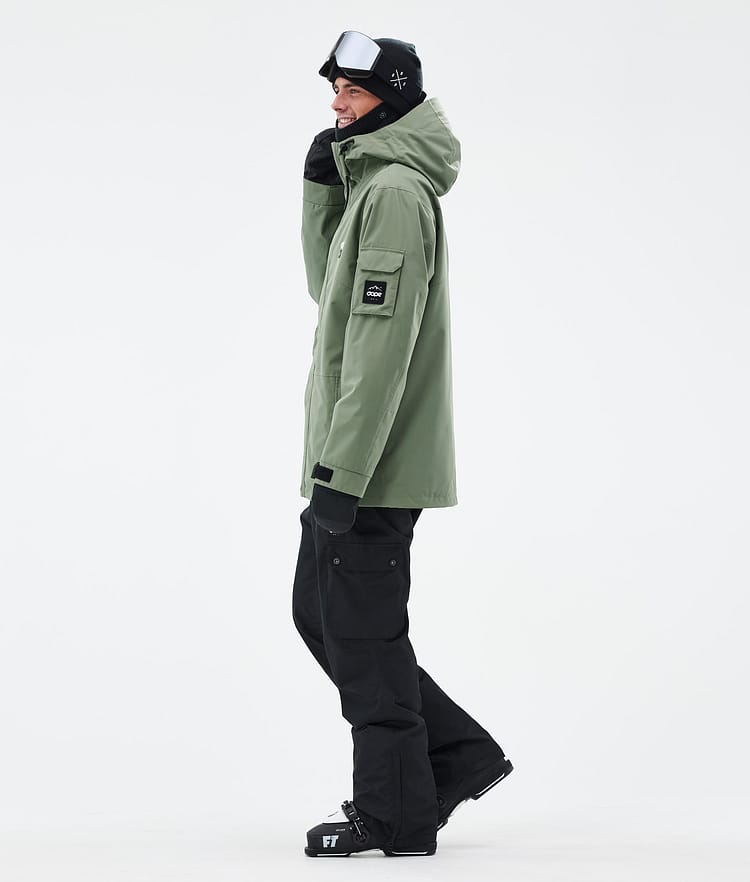 Adept Veste de Ski Homme Moss Green, Image 3 sur 9