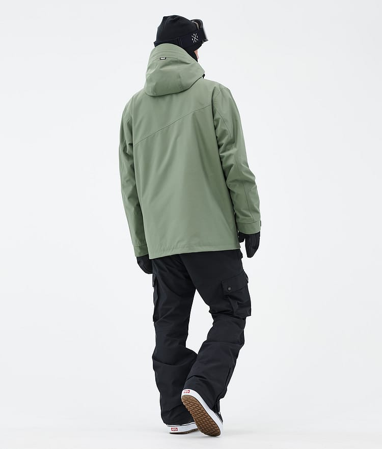 Adept Snowboardjakke Herre Moss Green, Bilde 4 av 9