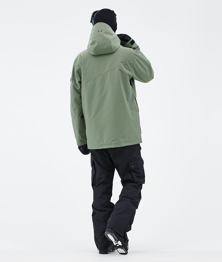 Adept Manteau Ski Homme Moss Green, Image 4 sur 9