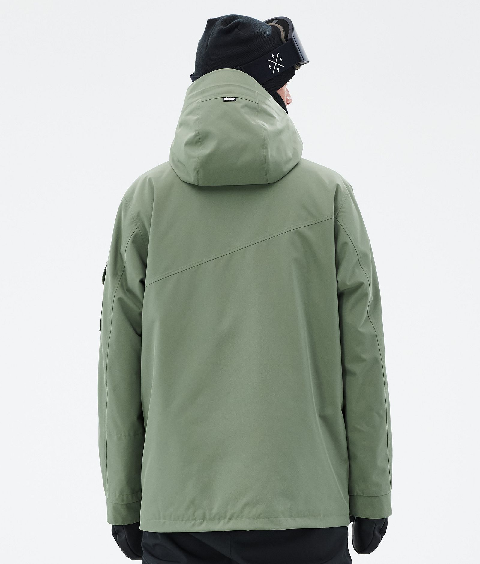 Adept Snowboardjacka Herr Moss Green, Bild 6 av 9