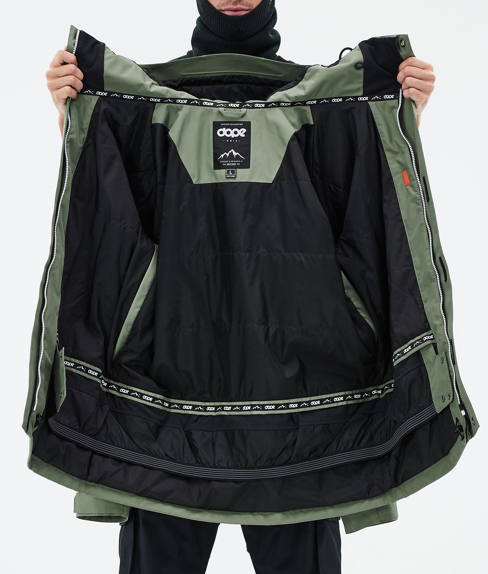 Adept Veste de Ski Homme Moss Green, Image 9 sur 9