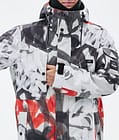 Adept Snowboardjacka Herr Spray Black Red Renewed, Bild 8 av 9