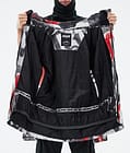 Adept Snowboardjacke Herren Spray Black Red Renewed, Bild 9 von 9