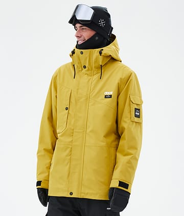 Dope Snow Adept Snowboard Jacket Men Yellow