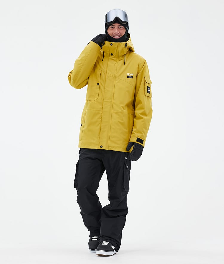 Adept Snowboard Jacket Men Yellow, Image 2 of 9