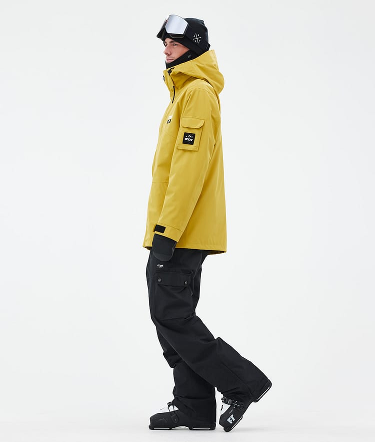 Adept Ski Jacket Men Yellow, Image 3 of 9