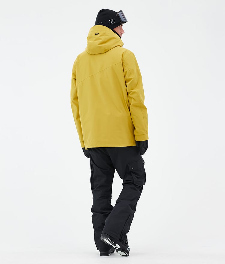 Adept Ski Jacket Men Yellow, Image 4 of 9