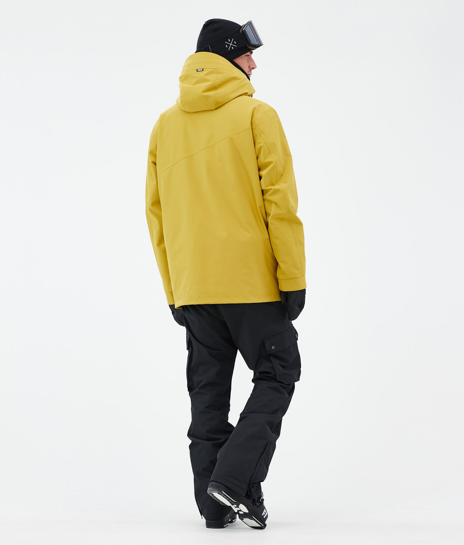 Adept Ski Jacket Men Yellow, Image 4 of 9