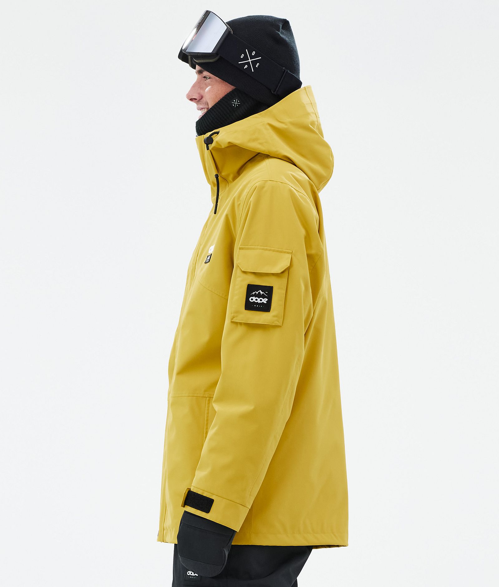 Adept Snowboardjakke Herre Yellow, Billede 5 af 9