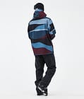 Blizzard Ski Jacket Men Shards Burgundy Blue, Image 4 of 8