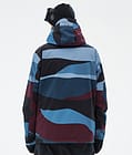 Blizzard Manteau Ski Homme Shards Burgundy Blue, Image 6 sur 8