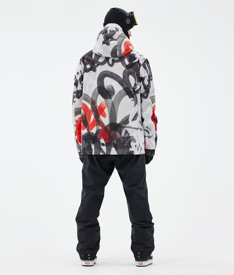 Blizzard Snowboard Jacket Men Spray Black Red, Image 4 of 8