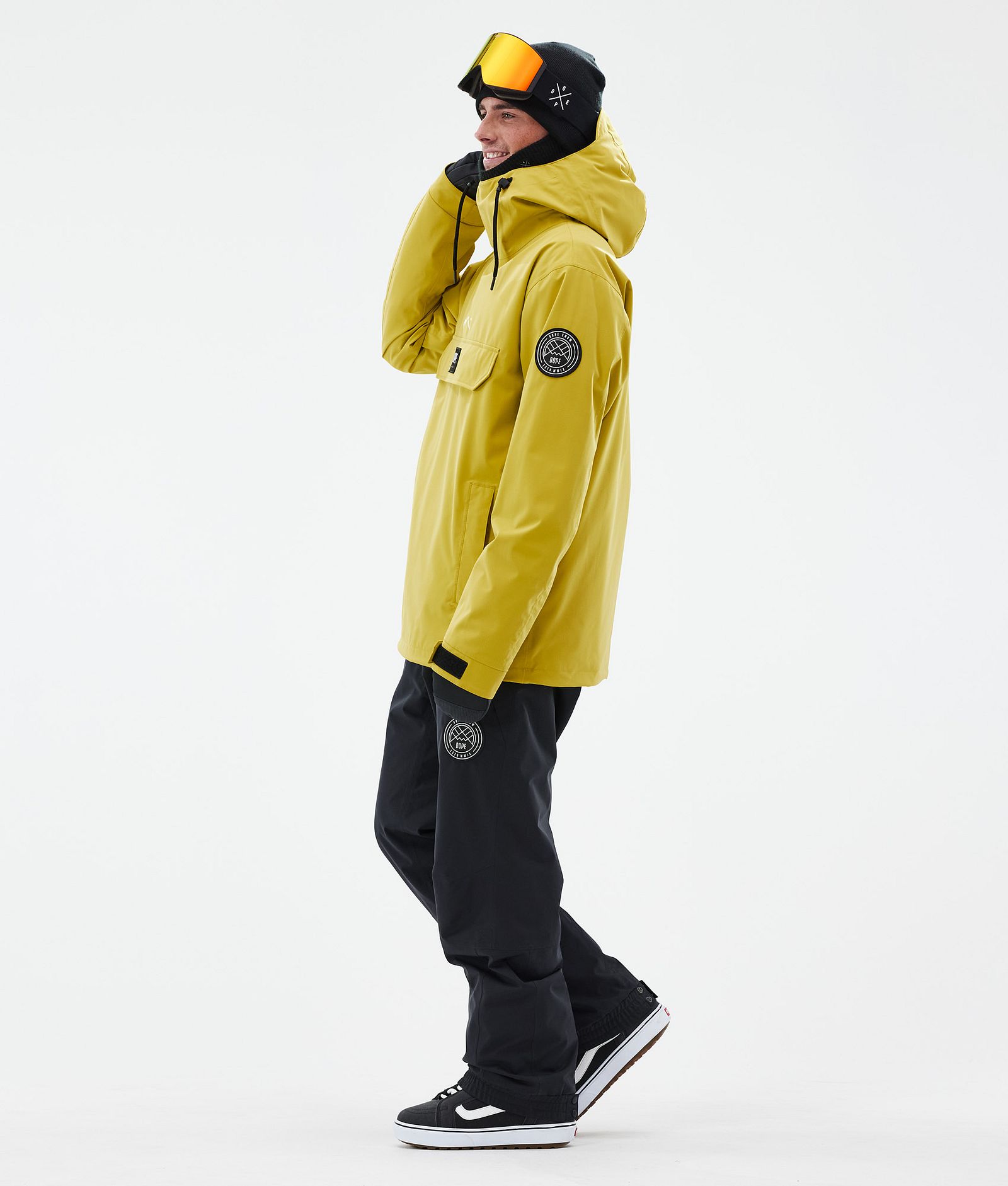 Blizzard Snowboardjacka Herr Yellow, Bild 3 av 8