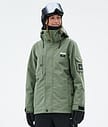 Adept W Veste Snowboard Femme Moss Green