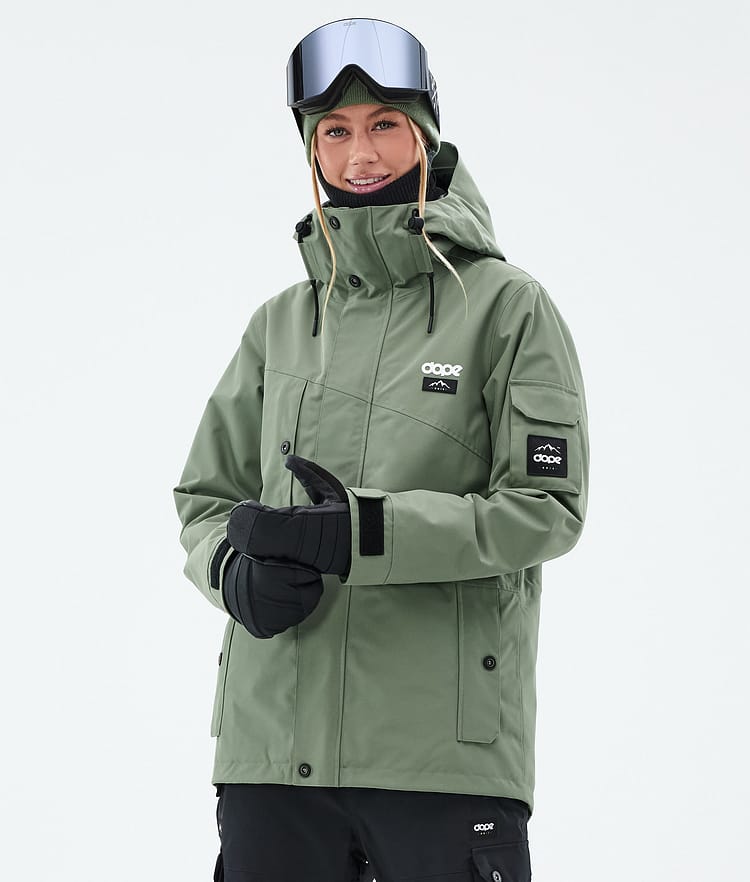 Adept W Chaqueta Snowboard Mujer Moss Green, Imagen 1 de 9