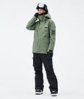 Adept W Snowboard jas Dames Moss Green, Afbeelding 2 van 9