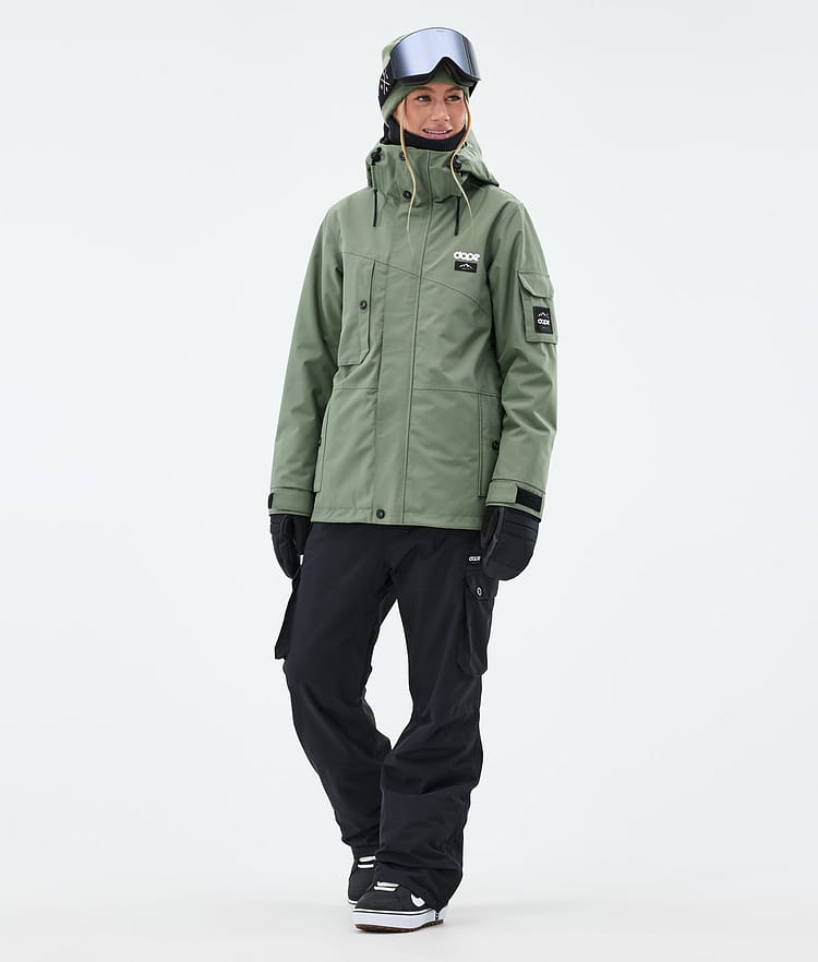 Adept W Chaqueta Snowboard Mujer Moss Green, Imagen 2 de 9