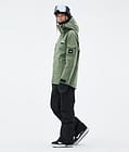 Adept W Snowboardjakke Dame Moss Green, Billede 3 af 9