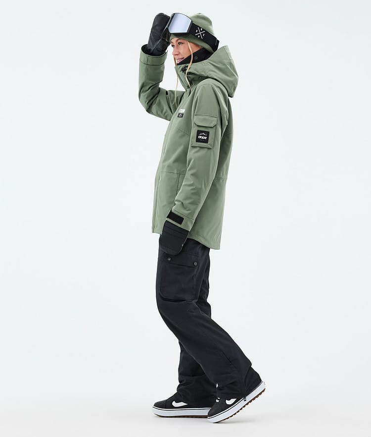 Adept W Chaqueta Snowboard Mujer Moss Green, Imagen 3 de 9