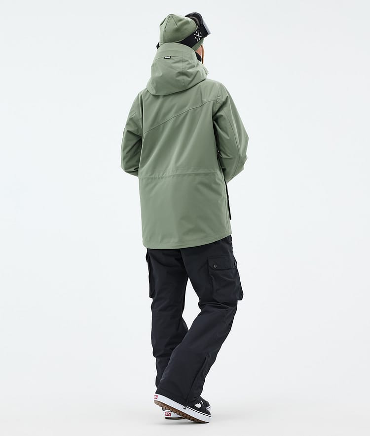 Adept W Chaqueta Snowboard Mujer Moss Green, Imagen 4 de 9