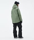 Adept W Snowboardjacka Dam Moss Green Renewed, Bild 4 av 9