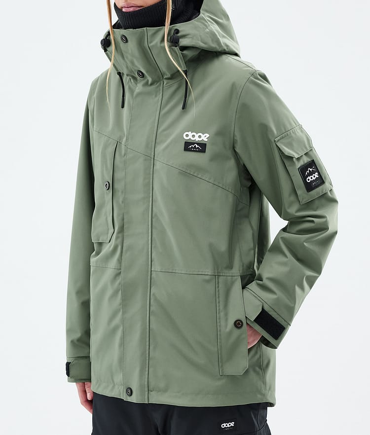 Adept W Chaqueta Snowboard Mujer Moss Green, Imagen 7 de 9
