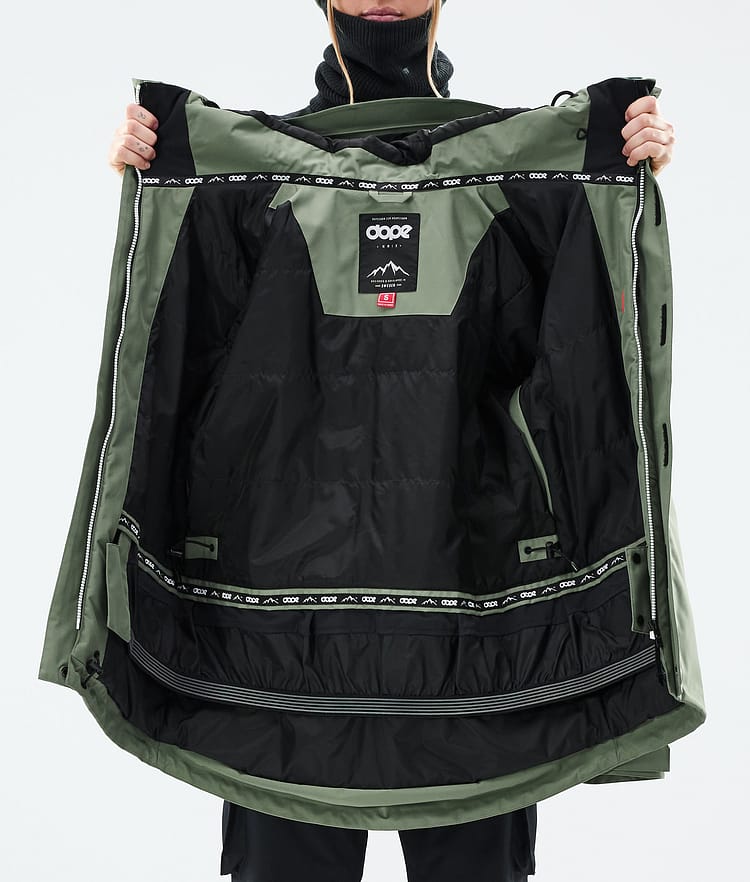 Adept W Chaqueta Snowboard Mujer Moss Green, Imagen 9 de 9